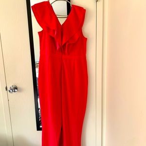 One piece hot pink jumpsuit by VENUS